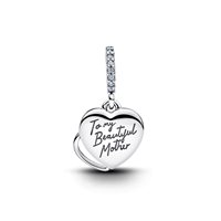 Charm Pandora Donna Family and Friends in Argento Cubic Zirconia 794456C01 - 794456C01
